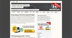 Desktop Screenshot of hondanavigationdvd.net